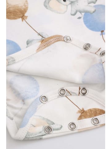 Coccodrillo Langarm-Body in ecru