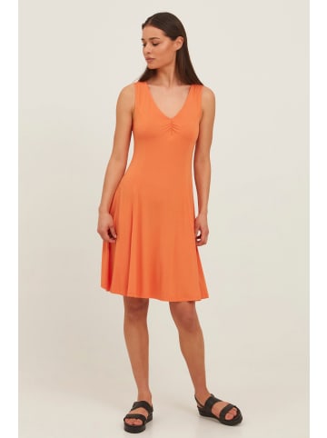 Fransa Jerseykleid in orange