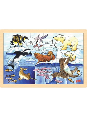 Goki Einlegepuzzle Polartiere - ab 3 Jahren