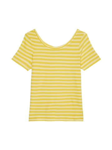 Marc O'Polo Streifen-T-Shirt regular in corn yellow