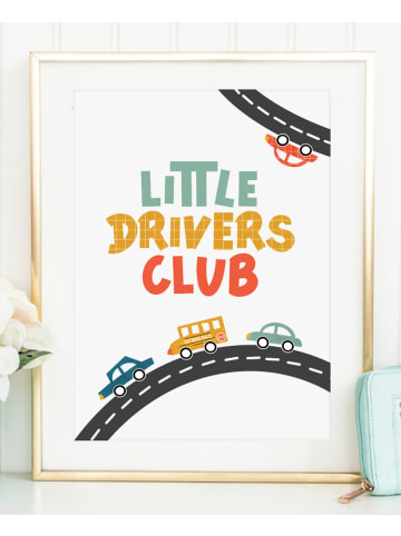 Tales by Jen Poster / Kunstdruck "Little drivers club" I Ohne Rahmen