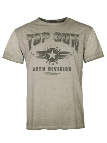 TOP GUN T-Shirt TG20212105 in oliv