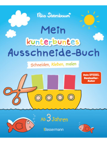Bassermann Verlag Papeterie/PBS - Mein kunterbuntes Ausschneide-Buch. Schneiden, kleben, malen ab