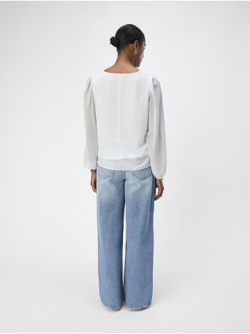 Object Bluse in Cloud Dancer