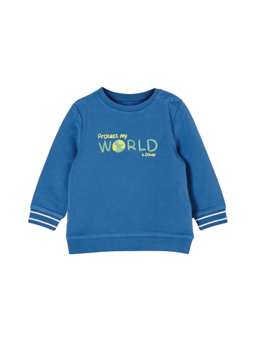 s.Oliver Sweatshirt langarm in Blau