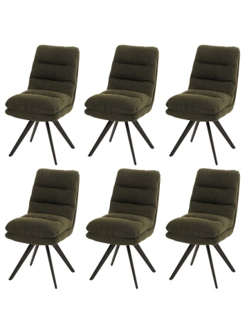 MCW 6er-Set Esszimmerstuhl G66, Grün