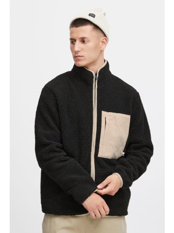 !SOLID Fellimitatjacke #NV in Schwarz