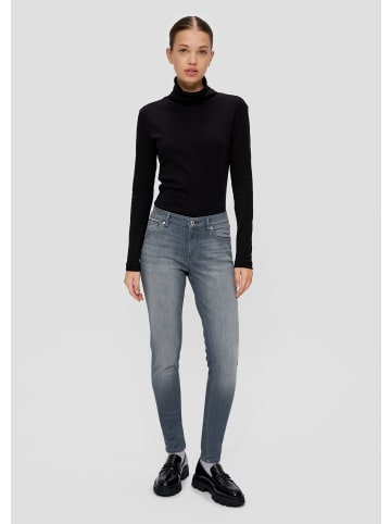QS Jeans-Hose lang in Grau