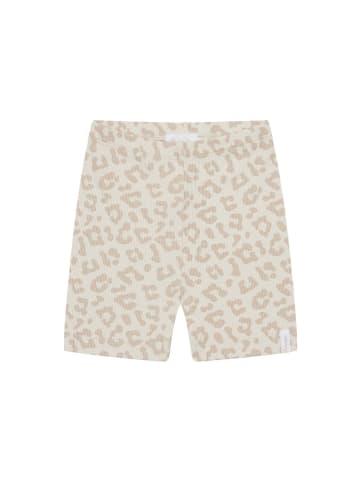 leevje Kurze Leggings leo aus Bio-Baumwolle Leggings aus Bio-Baumwolle Leo in Beige