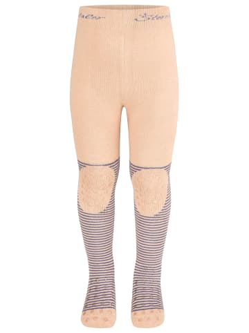 Sterntaler Krabbelstrumpfhose Krokodil in taupe