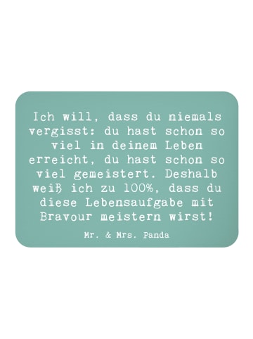 Mr. & Mrs. Panda Kühlschrankmagnet Spruch Trost Erinnerungen mit... in Meeresbrise
