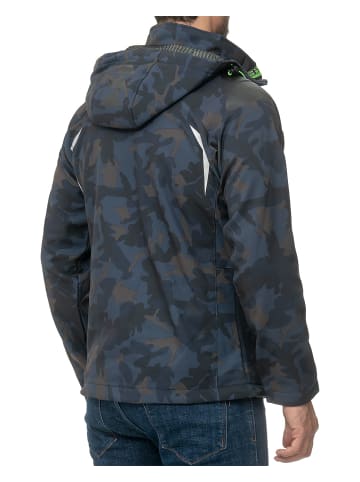 Geographical Norway Softshelljacke S in Navy-Green