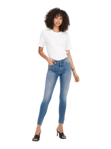 ONLY Jeans ONLBLUSH MID SK TAI848 skinny in Blau