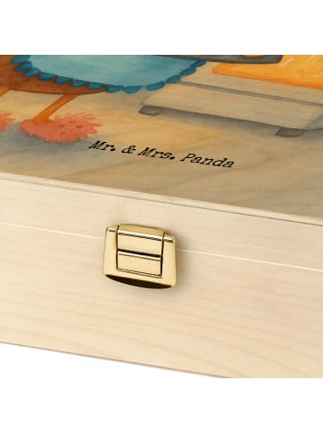 Mr. & Mrs. Panda Tee Organizer Maus Kekse Design mit Spruch in Weiß