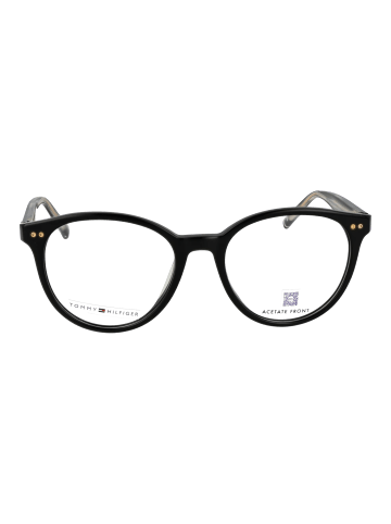 Tommy Hilfiger Damen Optische Fassungen Panto Schwarz
