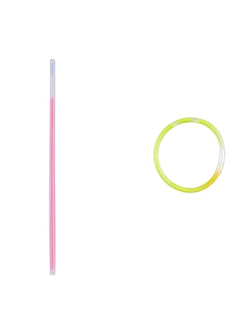 relaxdays 200 x Knicklicht in 7-Farb-Mix