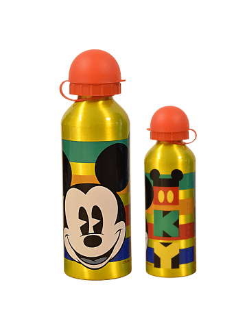 Disney Mickey Mouse Alu-Trinkflasche Mickey Mouse 500 ml  in Gelb