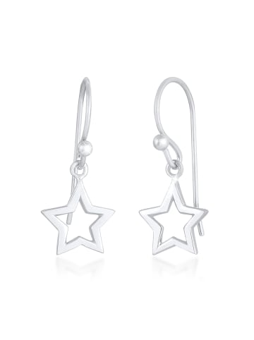 Elli Ohrringe 925 Sterling Silber Sterne, Astro in Silber