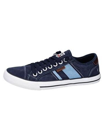 Dockers by Gerli Sneaker Washed Canvas in Dunkelblau