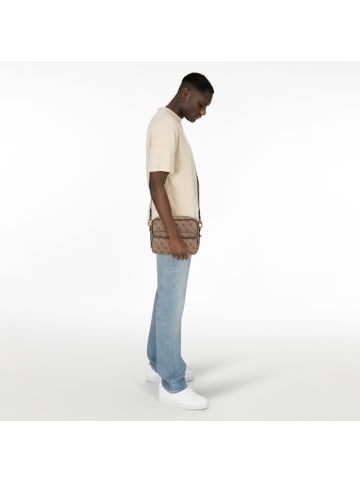 Guess Milano Umhängetasche 25 cm in beige-brown