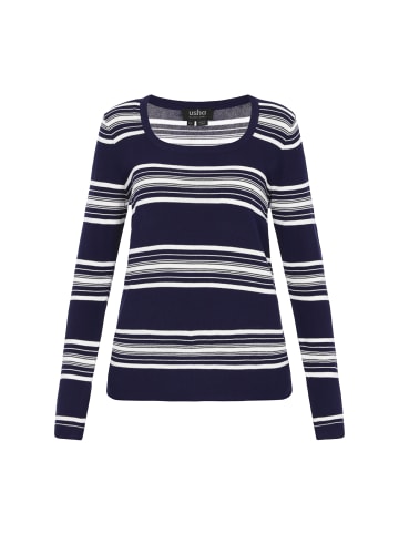 usha BLACK LABEL Women Sweater in navy offwhite