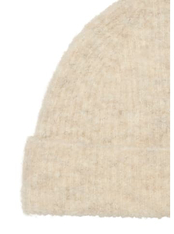 Marc O'Polo Bouclé-Mütze in Light Stone Melange