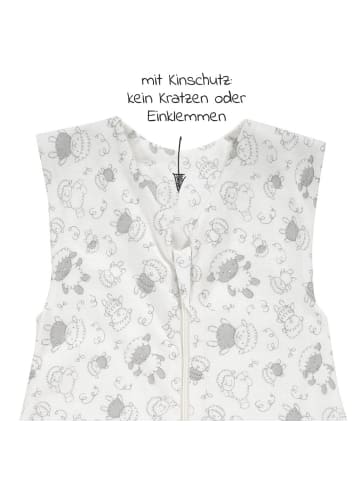 Alvi Sommer-Schlafsack mit Füßen in beige,motiv