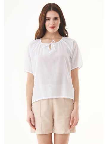 Organication Bluse "WOR15112" in Weiß