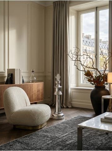 KADIMA DESIGN Dekofigur | Aluminium, 70cm, Schachkönig