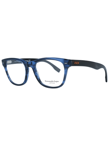 Ermenegildo Zegna Herren Optische Fassungen Trapez Blau