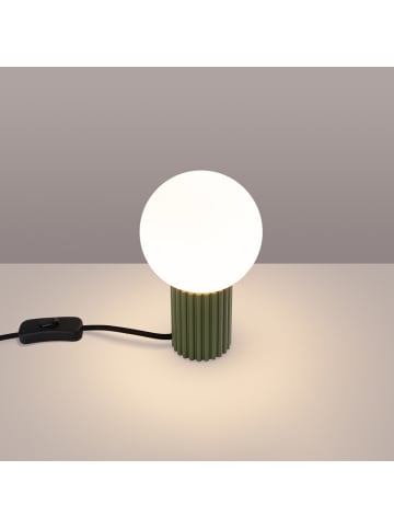 Nice Lamps Tischlampe ORBITAL 1 olive H 19 cm