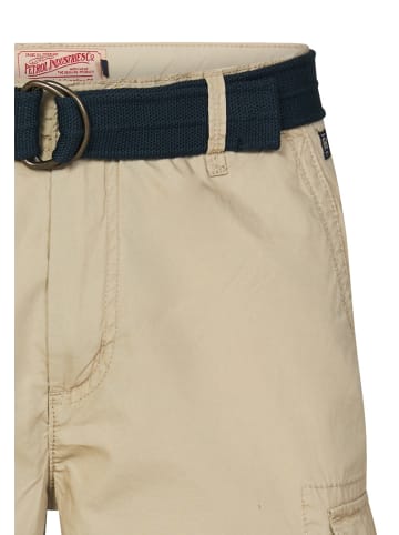 Petrol Industries Cargo-Shorts mit Gürtel in Braun