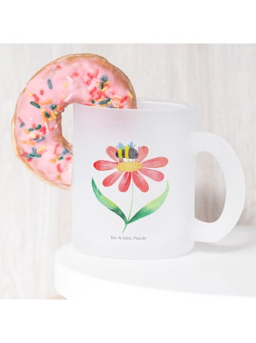 Mr. & Mrs. Panda Teetasse Hummel Blume ohne Spruch in Transparent