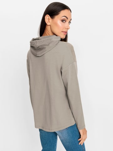 Heine Kapuzen-Shirt in sesam