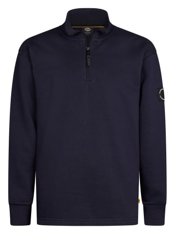 Petrol Industries Halb-Zip Pullover Skagit in Blau