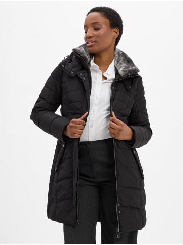 Franco Callegari Mantel in schwarz