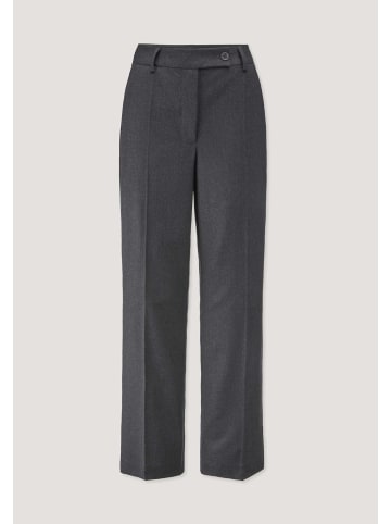 Hessnatur Wollhose Straight Leg in anthrazit