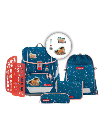 Step by Step Step by Step 2IN1 PLUS Schulranzen-Set "Wild Horse Ronja", 6-teilig