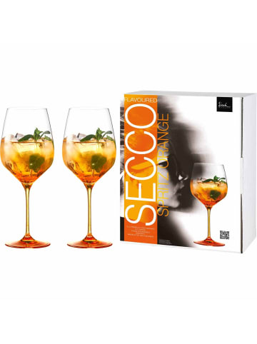 Eisch 2er Set Spritz Orange Gläser Secco Flavoured 640 ml in transparent