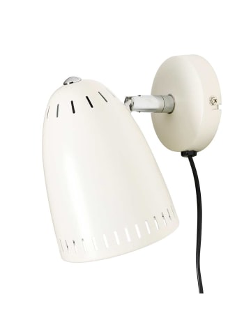 Superliving Wandlampe Metall "Dynamo" kurz matt weiss