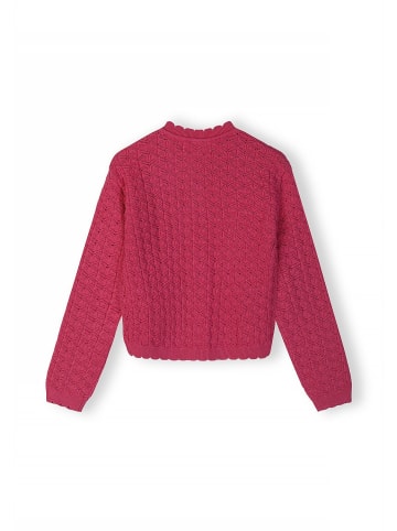 Minoti Cardigan 30KNIT154 in pink