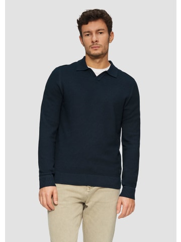 s.Oliver Strickpullover langarm in Blau