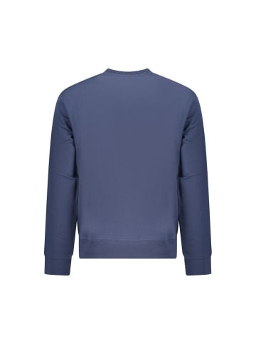 Hugo Boss Blaues Baumwoll-Sweatshirt