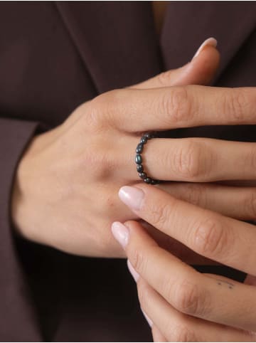 PURELEI Ring Pearly Anxiety in Blau