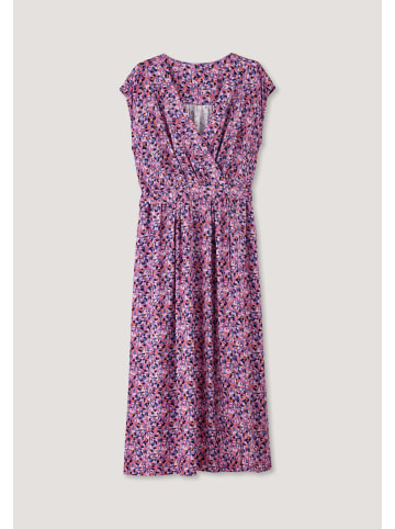 Hessnatur Midi Kleid in purpurlila