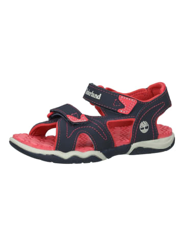 Timberland Sandalen in Blau/Pink