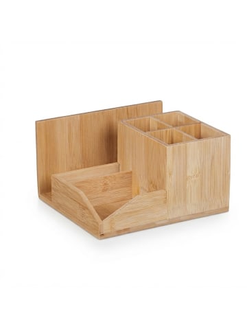 Schreibtisch Organizer in Natur - (B)21 x (H)11 x (T)19 cm