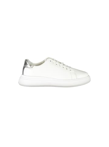 Calvin Klein Weiße Leder-Sneaker