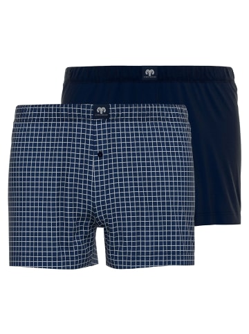 CECEBA Boxershort 2er Pack in Dunkelblau