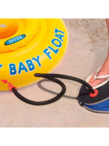 Intex Fußpumpe, Luftpumpe für Luftmatratzen in Schwarz, (L) 30 cm